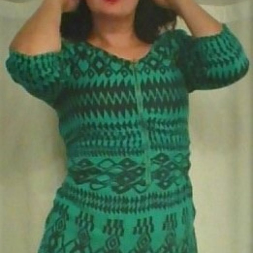 geometric dress